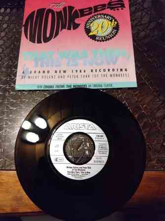 2 Kpl The Monkees 7" Single Rovaniemi