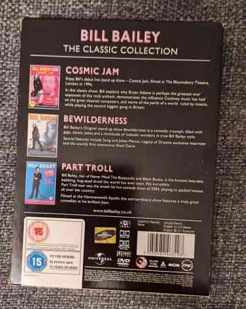 Bill Bailey classic collection 3 dvd Helsinki