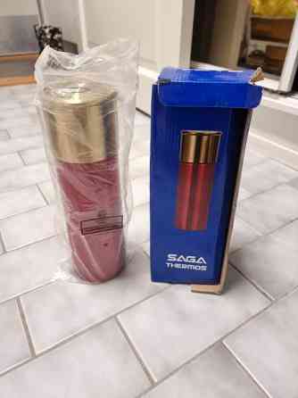 Käyttämätön Saga termospullo Naantali