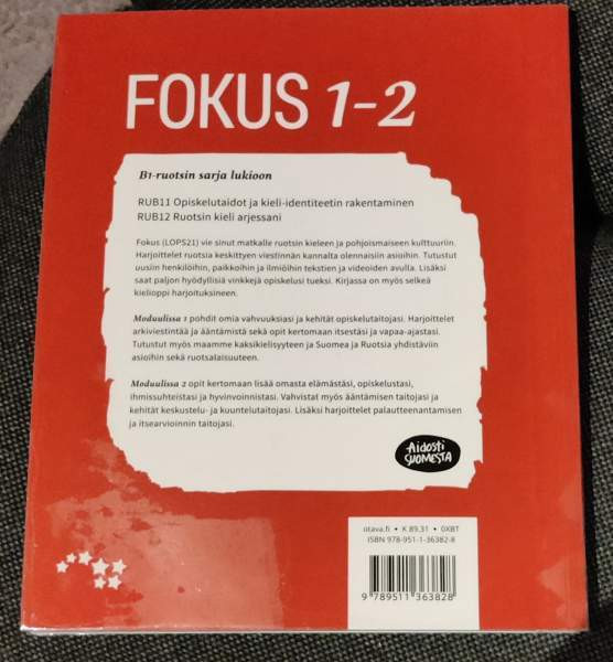 Fokus 1-2 (LOPS21), ISBN: 9789511363828 Оулу - изображение 2