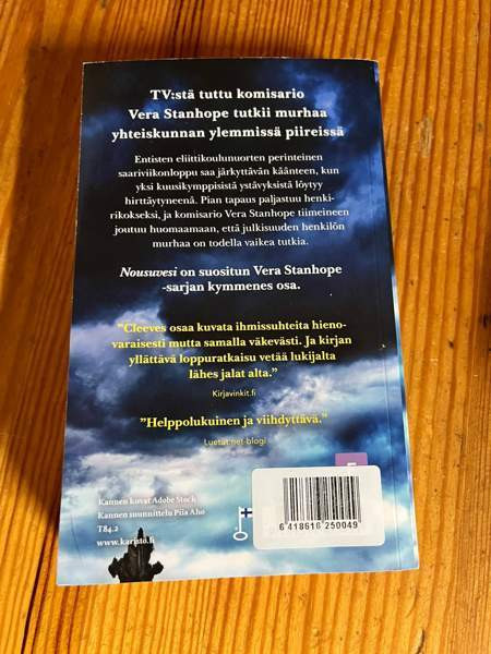 Ann Cleeves-Nousuvesi pokkari Tammela - photo 3