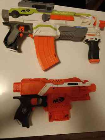 Nerf Modulus ja Nerf Stryfe Elite Jyvaeskylae