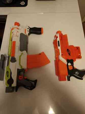 Nerf Modulus ja Nerf Stryfe Elite Jyvaeskylae