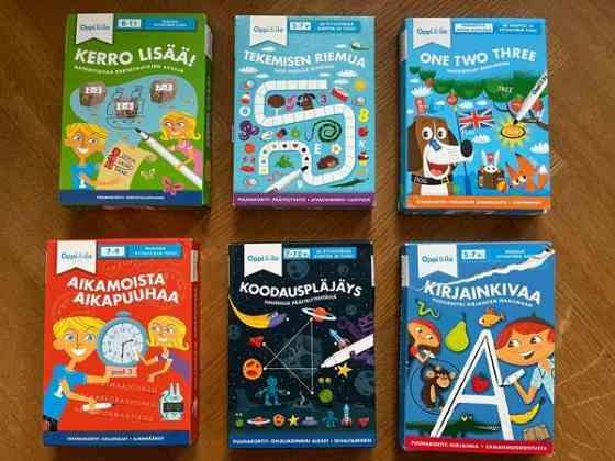 Oppi & Ilo puuhakortit Helsinki