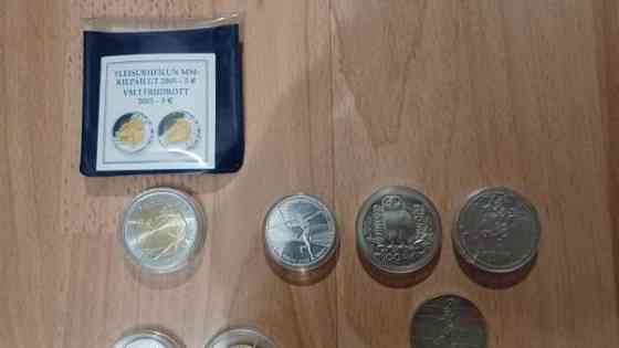 Juhlarahoja, euroja ja markkoja Nurmijaervi