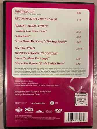 Britney Spears dvd Helsinki