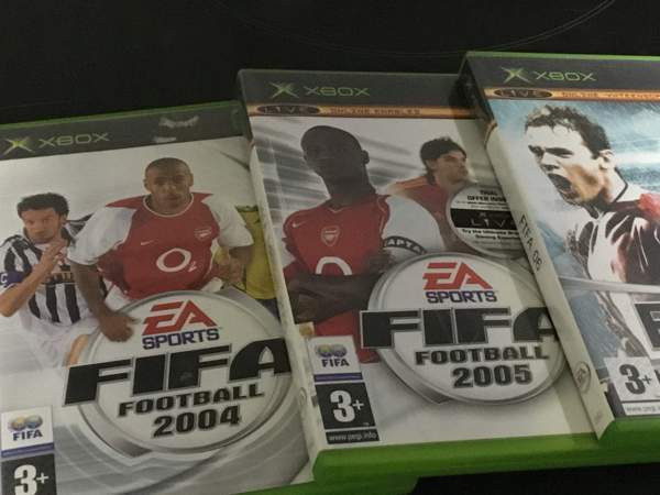 Xbox Fifa 04, 05 ja 06 Urjala – foto 1