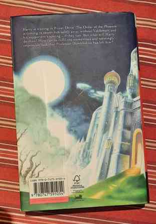 Harry Potter -kirja / englanninkielinen Turku