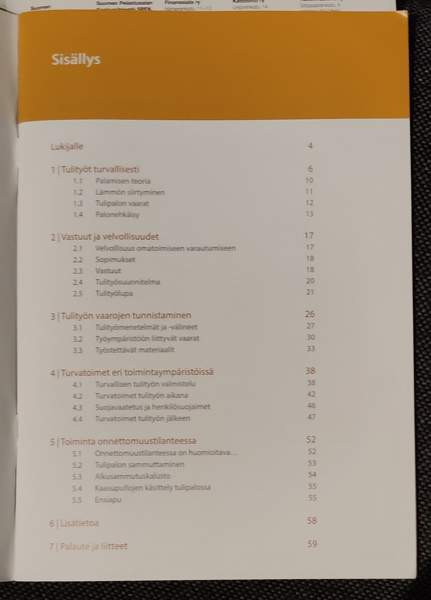 Ryhdyttäessä tulitöihin oppikirja, ISBN 9789517976220 Oulu - photo 3