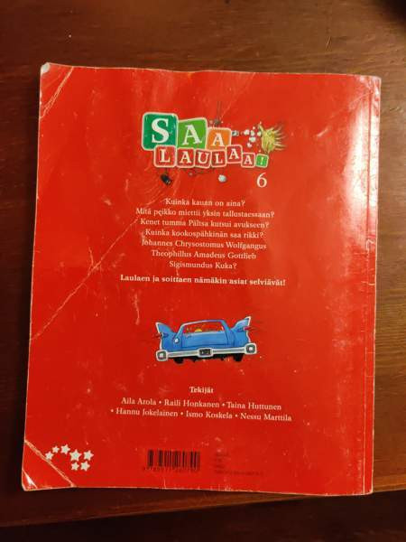 Saa laulaa 6 ja (Olin laulukirja myyty) Каяни - изображение 2