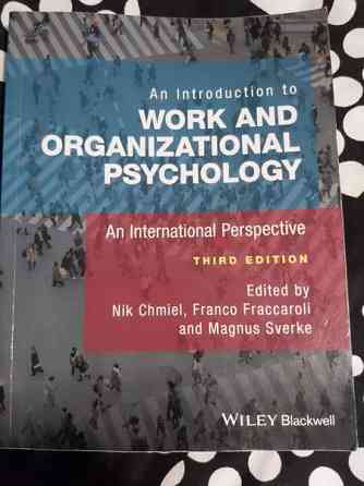Työ - ja organisaatiopsykologia kirja Sastamala