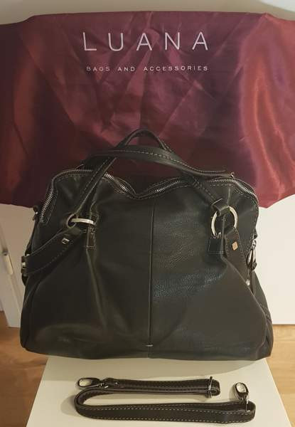 Nahkalaukku, Luana, uudenveroinen Helsinki – foto 8