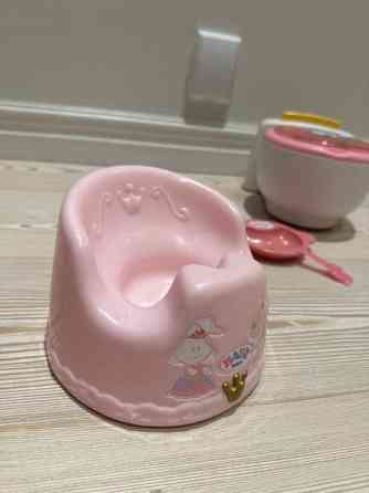 Baby Born WC-pönttö+potta+ruokasetti Oulu