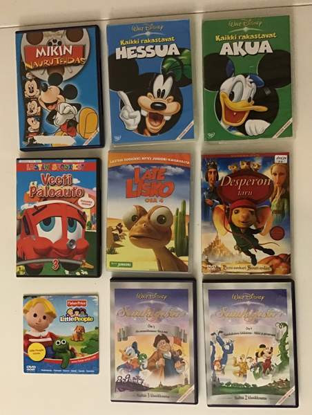 Lasten DVD-elokuvia Janakkala - photo 1
