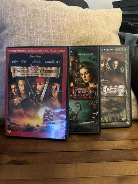 Pirates of the Caribbean Three-movie collection Jyvaeskylae - photo 1