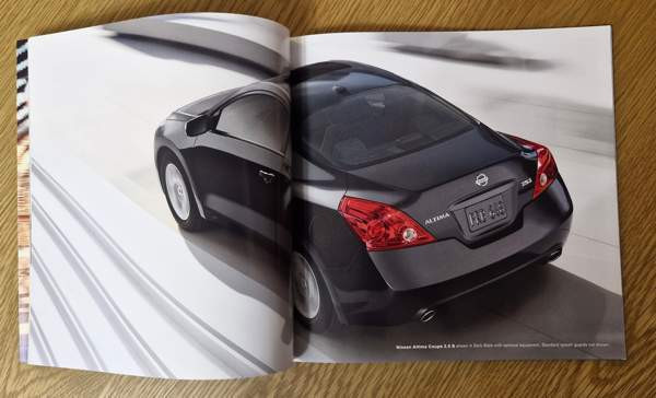 Nissan Altima Coupe -esite 2007 Turku - valokuva 8