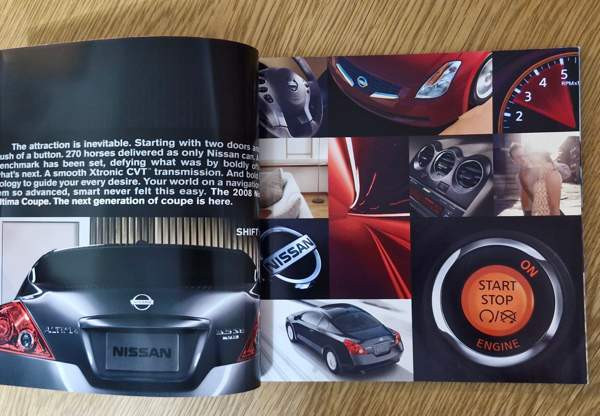 Nissan Altima Coupe -esite 2007 Turku - valokuva 2