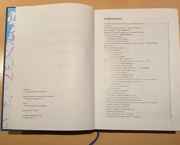 Sotiemme veteraanit kirja Tornio – foto 2