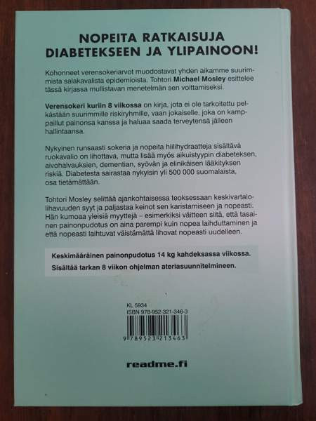 Verensokeri kuriin 8 viikossa Ilomantsi - valokuva 2