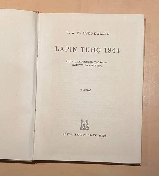 Sotakirja Tornio - valokuva 4