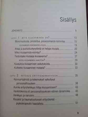 Kirjoja erityisherkkyydestä Ilomantsi