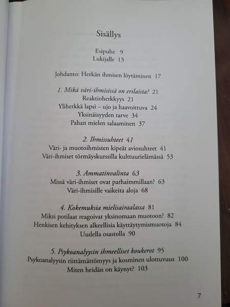 Kirjoja erityisherkkyydestä Ilomantsi - valokuva 6