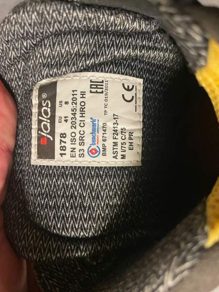Jalaksen työ/turvakengät kokoa 41 Helsinki - valokuva 3