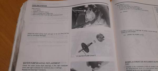 Honda cr 500 r -84 korjausopas Joensuu - valokuva 4