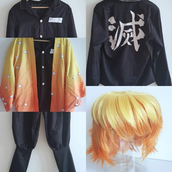 Demon Slayer Zenitsu cosplay asu koko M Helsinki - photo 1