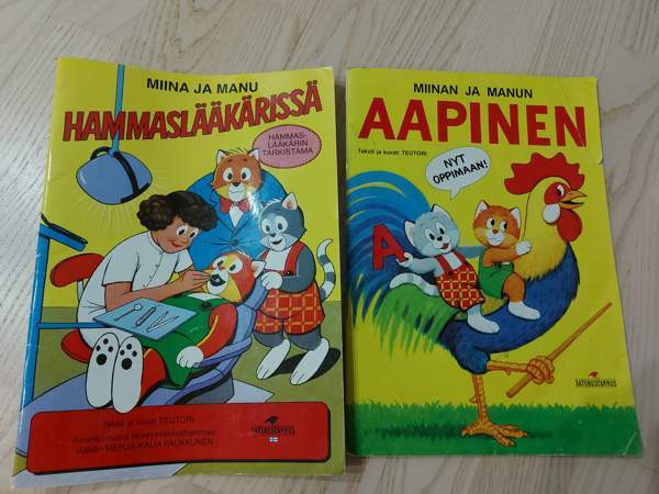 Miina ja Manu kirjoja 2kpl Tampere - valokuva 1