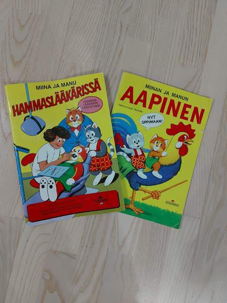 Miina ja Manu kirjoja 2kpl Tampere - valokuva 6