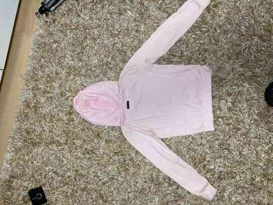 Eskadron huppari, college, veroketju, vaaleanpunainen, M, hyvä Espoo