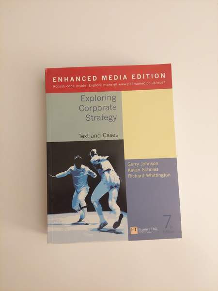 Exploring Corporate Strategy – Johnson, Scholes & Whittington Espoo – foto 1