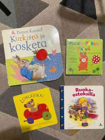 Vauvakirjat mm. Petteri Kaniini ja Loruleikki Helsinki