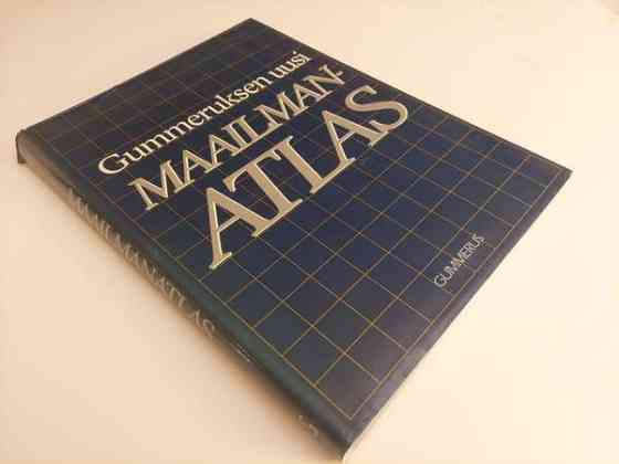 Gummeruksen Uusi Maailman Atlas (1988) Espoo