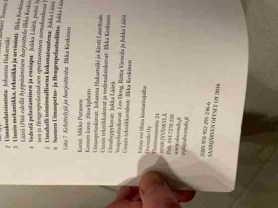 Uimaopetuksen käsikirja ja CD-levy Helsinki