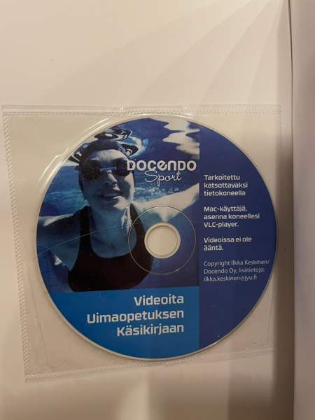 Uimaopetuksen käsikirja ja CD-levy Helsinki - valokuva 2