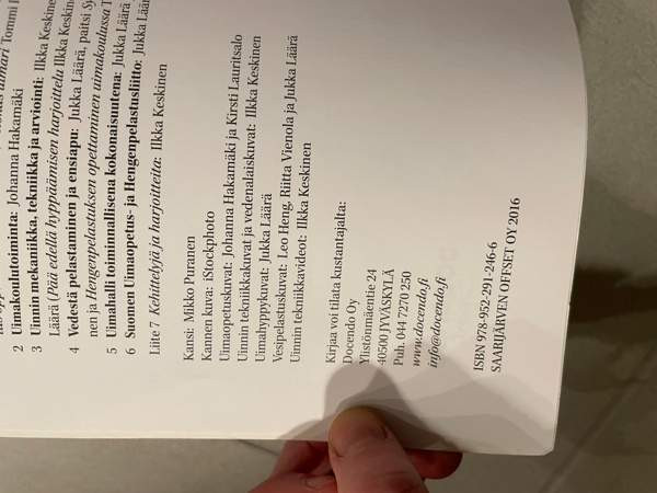 Uimaopetuksen käsikirja ja CD-levy Helsinki - valokuva 3