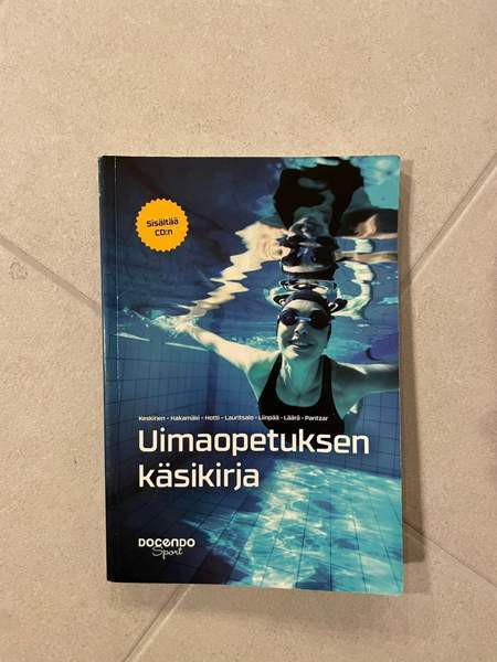 Uimaopetuksen käsikirja ja CD-levy Helsinki - valokuva 1