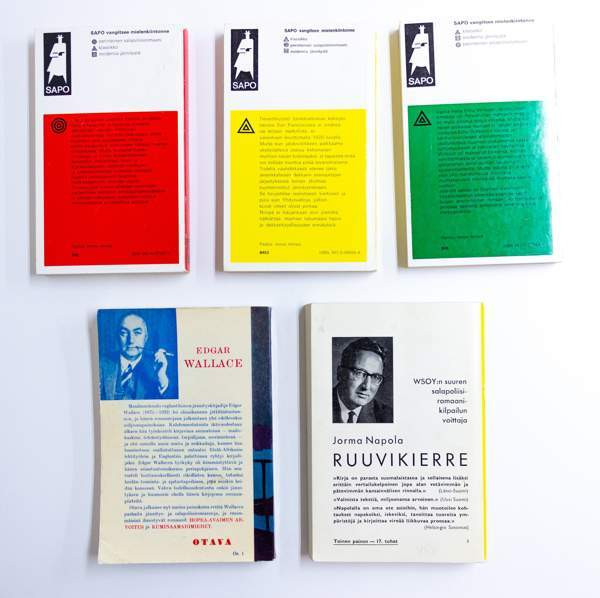 Vanhoja pokkareita 50-80 -luvuilta. 32 kpl Oulu - valokuva 5