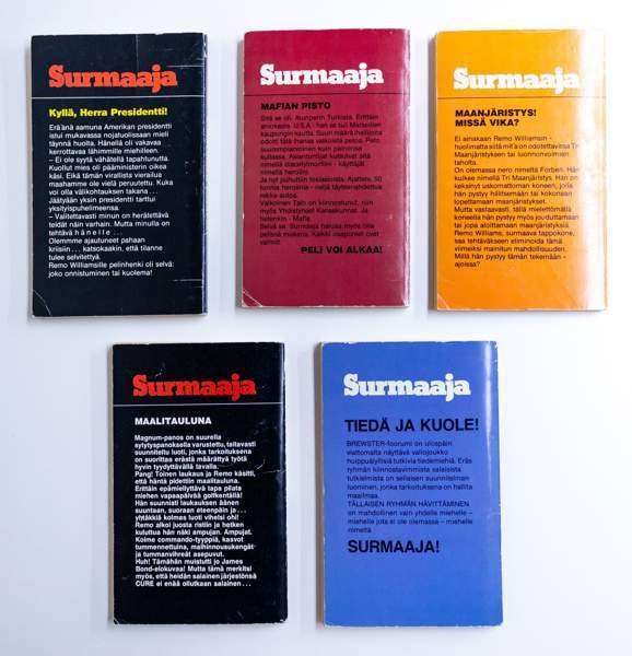 Vanhoja pokkareita 50-80 -luvuilta. 32 kpl Oulu - valokuva 3