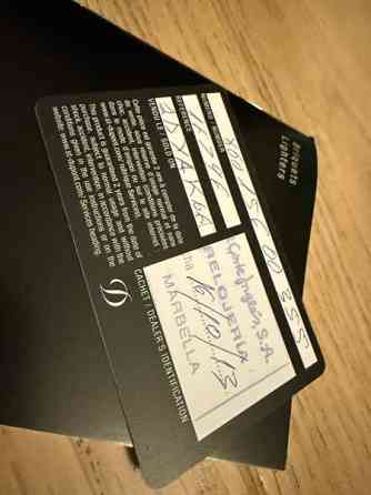 St. Dupont Ligne 2 sytytin Tampere