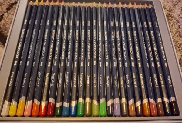 Akvarelli värikynät ja lehtiö vihkonen Helsinki – foto 7