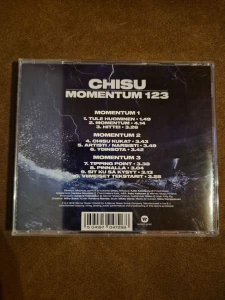Chisu - Momentum 123 (CD) Jokioinen - photo 2