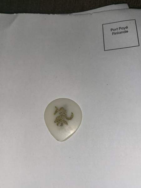 Akira Takasaki (Loudness) plektra Pieksämäki – foto 1