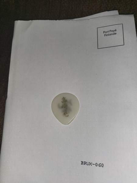 Akira Takasaki (Loudness) plektra Pieksämäki – foto 2