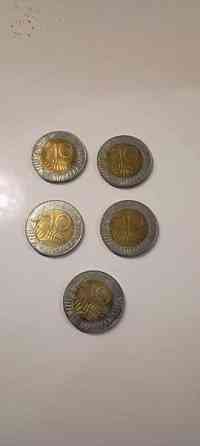 10 Markkaa 1995 EU Joutsenkymppi 5 kpl Vihti