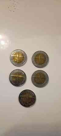 10 Markkaa 1995 EU Joutsenkymppi 5 kpl Vihti