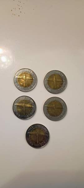 10 Markkaa 1995 EU Joutsenkymppi 5 kpl Вихти - изображение 3