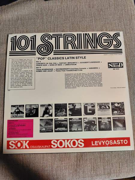 101 Strings Orchestra - "Pop" Classics Latin Style - LP Imatra - photo 2